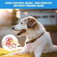 thumbnail image 4 of 12pcs Dog Tag Silencer Hoops Silicone Dog Name Tag Silencers Mute Rings, 4 of 9
