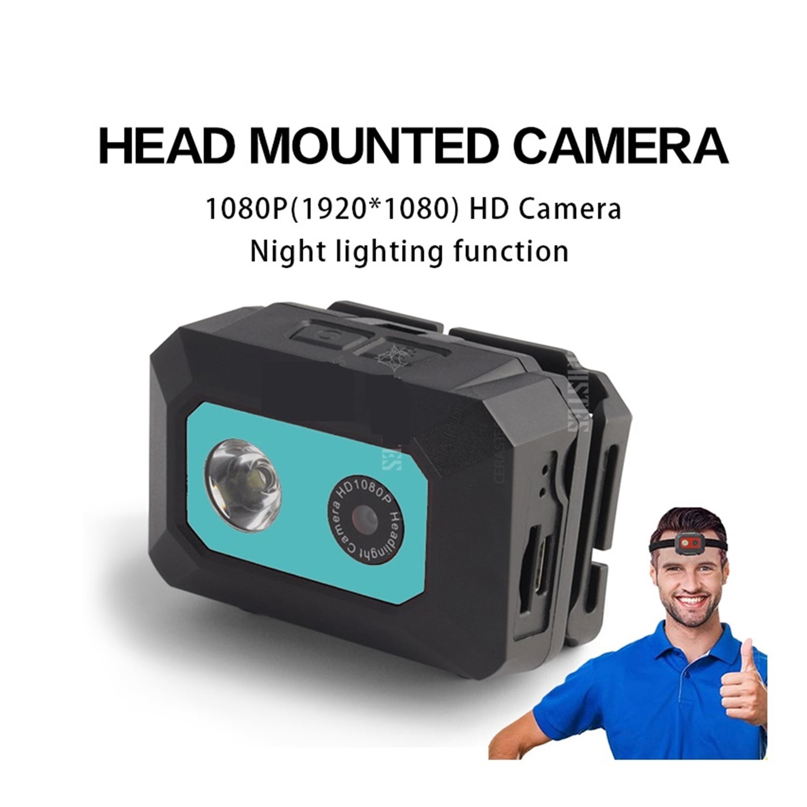 HD 1080P Outdoor Sport Camera F18 Night Vision Camcorder Head-mounted Action Cameras Helmet Video Recording DVR Cam