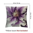 thumbnail image 4 of Creowell Peony Flower Throw Pillow Covers Red and White Floral Decorative Pillow Cases 2pcs Cushion Covers for Sofa Couch Bedroom Home Decor White, 4 of 7