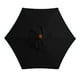 thumbnail image 1 of Tela de repuesto para sombrilla de jardín de 118 pulgadas | Tela para sombrilla de playa para exteriores | Funda portátil y resistente al viento | Resistente a la decoloración y al agua | Ideal pa, 1 of 1