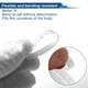thumbnail image 4 of 20 Pcs Calcomanías para Llantas en Arco Decorativas para Llantas de Automóvil de 14-22" Blanco Reflectante PET, 4 of 6