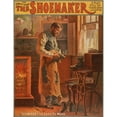 thumbnail image 2 of Theatrical Poster For A Comedy-Drama Entitled The Shoemaker. Ca. 1907. History (18 x 24), 2 of 2