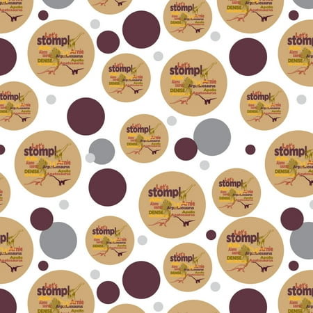 Let's Stomp! Large Big Dinosaur Train Premium Gift Wrap Wrapping Paper Roll