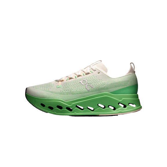 ON MENS Cloudsurfer Max "Ivory / Honeydew" 3MF30433397 from Stadium Goods