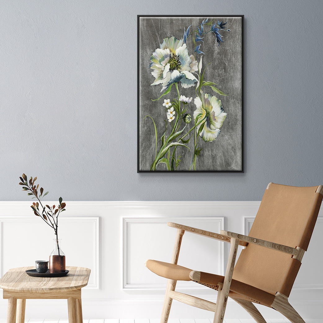 Sunny Sunday I Framed Premium Gallery Wrapped Canvas - Ready to Hang - 25 x 37 - Black Floating Frame