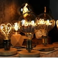 thumbnail image 5 of LINLIN Vintage Edison Light Bulb, 40W Edison Screw Bulb Dimmable Vintage Light Bulbs E27 Decorative Light Bulbs Warm, 5 of 6
