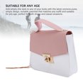 thumbnail image 3 of Cute Handbag Women Shoulder Bag Top Handle Purse with Color Blocking Design  Suitable for Any Age, 3 of 7