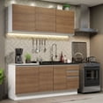 thumbnail image 2 of Cocina Integral Madesa Glamy 180 Cm Marron, 2 of 10