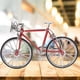 thumbnail image 4 of 1:10 Mini Dollhouse Bicycle Alloy Miniature Simulated Bike Vehicle Model Toy AccessoryRed, 4 of 4