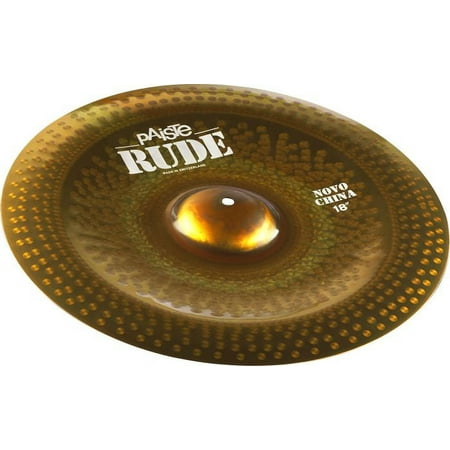 Paiste 1122518 18 Inch Rude Series Novo China Cymbal With Bright Sound Character