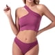 thumbnail image 1 of Gibobby Conjunto de pantalones de yoga Pantalones triangulares de hombro de color sólido para mujer Sujetador de yoga Espalda integrada Deportes y ropa interi(Rosa caliente,G), 1 of 3