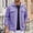#Purple, variant on DPTALR Men's Casual Solid Color Turndown Collar Long Sleeve Shirt with Pockets,Purple,Big and Tall Men XL