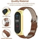thumbnail image 2 of Correa De Cuero Con Acero Inoxidable Unisex Para Smart Watch Xiaomi Compatible Con Mi Band 6 / 5 / 4 / 7, 2 of 5