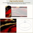 thumbnail image 4 of Vintage Lampshades 2 Pack Abstract Red Black Marble Design Gold Accents 13"x13"x10" Light Shade for Table Lamps Floor Lamp Shades Lampshade Replacement Easy Assembly Moody Burgundy Decor, 4 of 8