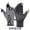 GRAY, variant on Winter Gloves, Glove for Men Women, Flip-top, Windproof,Anti-Slip,Warm,Soft,Touch Screen Upgraded Touch Screen Texting Warm Running(Black XL)