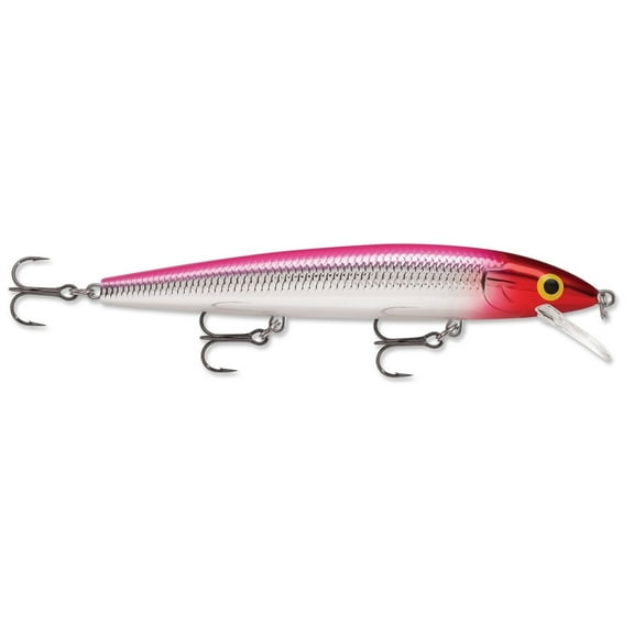 Rapala Fishing Lure HJ14PCL Husky Jerk 14 Pink Clown 5-1/2" 5/8 Oz.