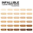 thumbnail image 4 of L'Oreal Paris Infallible 24 Hour Fresh Wear Foundation, Lightweight, Pearl, 4 of 11