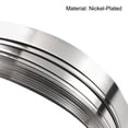 thumbnail image 4 of Uxcell 1 Rollo de 10M de tira de acero niquelado para batería, soldadura por puntos, 8x0.15mm (AnxT), 4 of 5