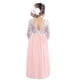 thumbnail image 1 of Ropa para niños con encaje en la espalda A-Line Straight Tutu Tulle Girls Party Dresstag100 (2-3T) Gao Jinjia LED, 1 of 2