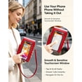 thumbnail image 4 of 2026 Small Touchscreen Phone Crossbody Bag, Lightweight Minimalist Cell Purse, Trendy Shoulder Strap Card Bags, 4 of 7