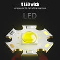 thumbnail image 2 of Lámpara Linternas LED COB Life Reflector impermeable para senderismo Caza Pesca nocturna, 2 of 6
