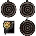 thumbnail image 1 of 3 Pieces Silicone Induction Cooktop Mat, 9.4 inch Mat for Induction Cooktop, Thermochromic Silicone Induction Cooktop Protector (9.4 inch), 1 of 7
