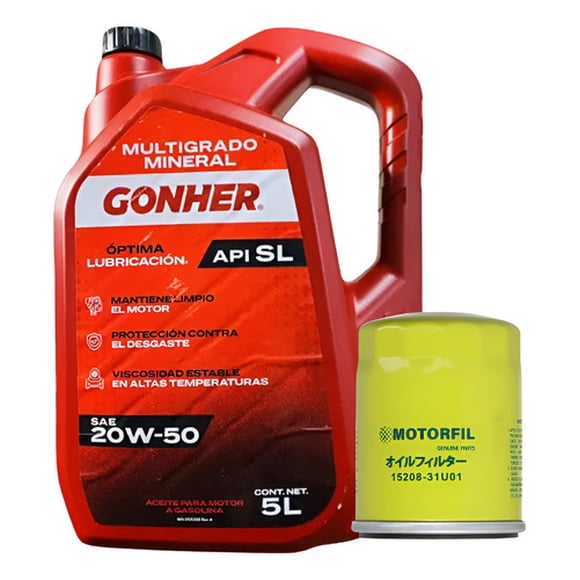 Kit Cambio Aceite Mitsubishi Lancer 2004 Al 2007 2.0 L