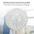 Hand Exercise Ball 3.0in Diameter Hollow Soft Hand Strength Recovery Finger Exercise Ball