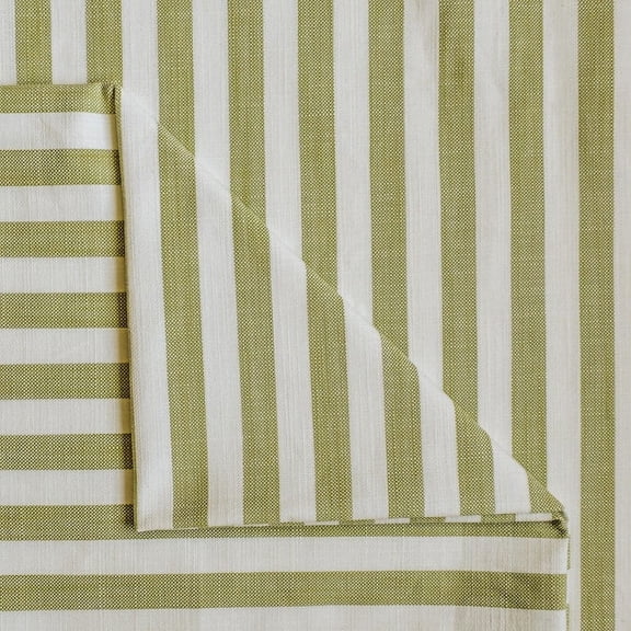 Fabric Mart Direct Chartreuse Gingham Stripes Cotton Fabric By The Yard, 2 Continuous Yards 55 inch or 140 cm Width, Woven Upholstery Fabric, Shower Curtain Fabric, Wholesale, Pure Cotton Fabric