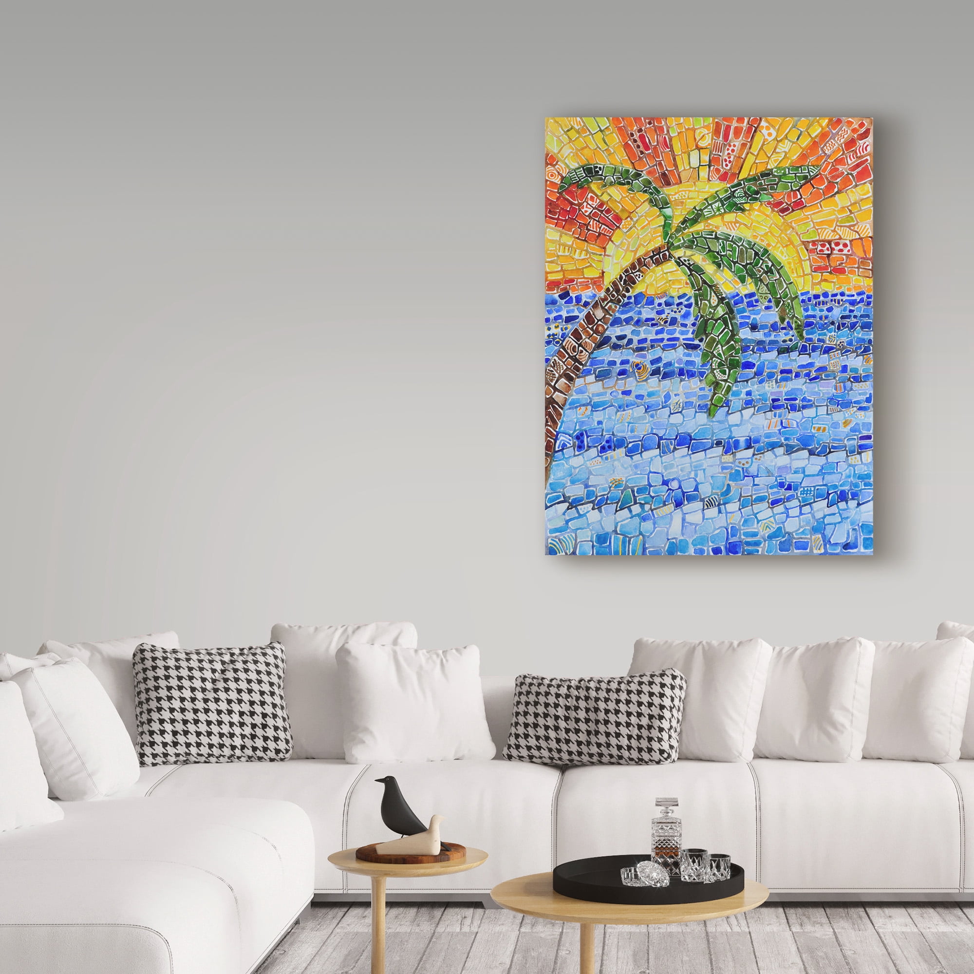 Trademark Fine Art 'Caribbean Day' Canvas Art by Charlsie Kelly