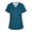 Blue, variant on Scrub Tops for Women Medical V Neck Short-Sleeve Comfortable Tops Breathable Stretchy T-Shirts Durable Clothing Army Green M