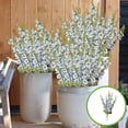 thumbnail image 1 of Ramo de Flor de Gloria de la Mañana Artificial | Rociador Floral Multicolor Realista de Plástico | Decoración para Hogar, Jardín, Exterior y Fiestas | Follaje Verde de Aspecto Natural | 1 Unidad, 1 of 6