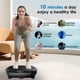 thumbnail image 2 of Máquina de ejercicios con placa vibratoria Natini Whole Body Black, 2 of 6