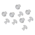 thumbnail image 4 of 10 piezas de tapones para los oídos de repuesto suaves para audífonos, tapones universales para los oídos de los audífonos, L 14 mm/0,56 pulgadas, 4 of 12