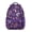 Purple-7, variant on Geometric Paisley Design Waterproof Backpack - Elegant Ergonomic Bookbag for Commuters & Students