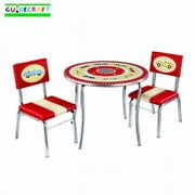 Guidecraft Retro Racers Kids Table & Chairs Set