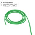 thumbnail image 4 of Gamuza Cordón, 49,21 Yardas 2,6mm Plano Cuero Hilo Cuerda para Monedero Bolso Zapato Cordón Bricolaje Artesanía Pulseras Fabricación, Oscuro Verde 1 Rollo, 4 of 7
