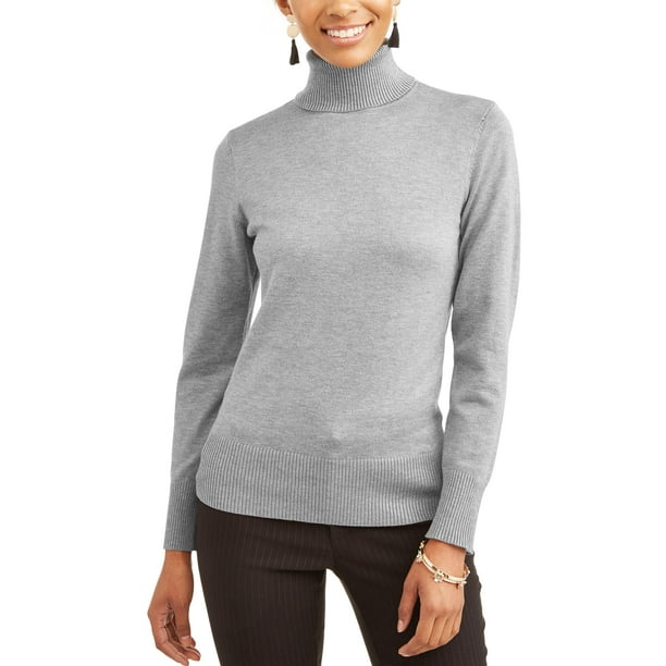 Standard evidență Pachet de pus  Time and Tru Women's Turtleneck Sweater - Walmart.com