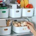 thumbnail image 3 of EIMELI Drawer Type Storage Box  Hollow Handle  Top Opening  Strong Load-bearing  Easy Access  Dust-proof  Rounded Corners  Storage Holder  Household Supply, 3 of 8