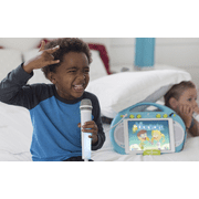 The Singing Machine Tabeoke Portable Bluetooth Karaoke System Compatible with a Variety of Apps, White