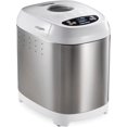 thumbnail image 1 of Hamilton Beach Digital Electric Bread Maker Machine Artisan and Gluten-Free, 2 lbs Capacity, 14 Settings, White and Stainless Steel (29987MN), 1 of 8