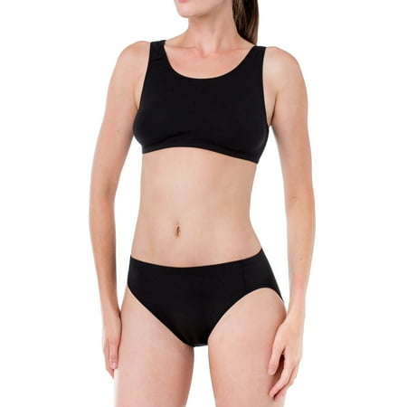 Elita Women s Full High Cut Soft Cotton Panty