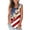 Red A2, variant on Womens Sleeveless Patriotic Shirts V Neck USA Flag Star Tank Tops Casual Graphic Tees for 4th of July Independence Day