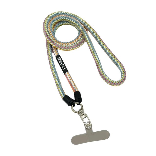 LUVCLS Cordones universales para teléfono cruzado con tejido de parche Correa para teléfono móvil La 9CX6