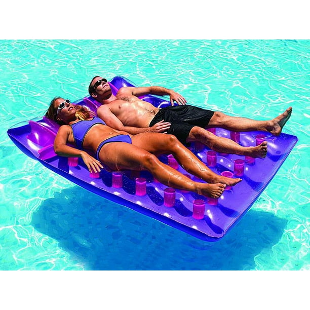 Swimline 9036 Two Person Inflatable Swimming Pool Floating Air