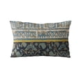 thumbnail image 5 of Plutus 16" x 16" Ancient Border Luxury Throw Pillow in Blue, 5 of 9