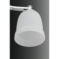 thumbnail image 3 of Topsail Collection Four-Light Polished Chrome Etched Parchment Glass Coastal Bath Vanity Light, 3 of 7