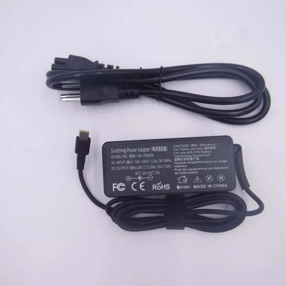 Switching Power adapter 45w type C cable