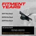 thumbnail image 3 of Master Tailgaters Replacement for Kia Soul (2017-2019) Backup Camera OE Part # 95760-B2010, 3 of 7