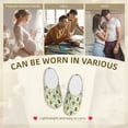thumbnail image 7 of Wukai Seahorse Print Women's Indoor Bedroom Slipper Slip On Shoes, Unisex House Shoes with Anti-Skid Sole for Men, Gift for Women Men-8, 7 of 7